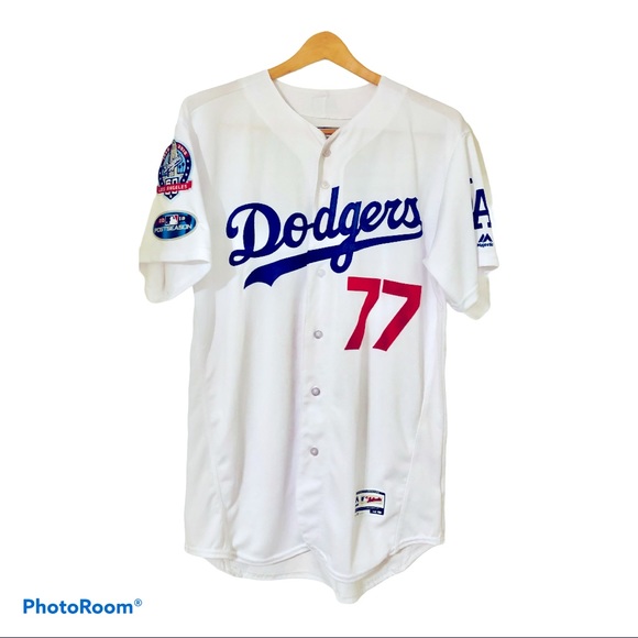 Custom majestic dodgers jersey Clearance